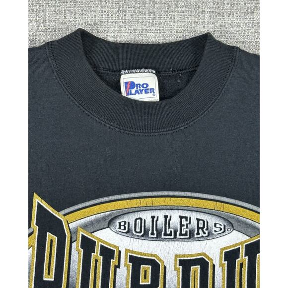 Vintage Purdue Boilermakers Sweatshirt Crewneck XL NCAA Football Pro Player 90s - Picture 6 of 11